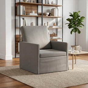 Vidaxl fauteuil lichtgrijs 70 x 81 x 82 cm fluweel