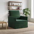 Vidaxl fauteuil donkergroen 70 x 81 x 82 cm fluweel