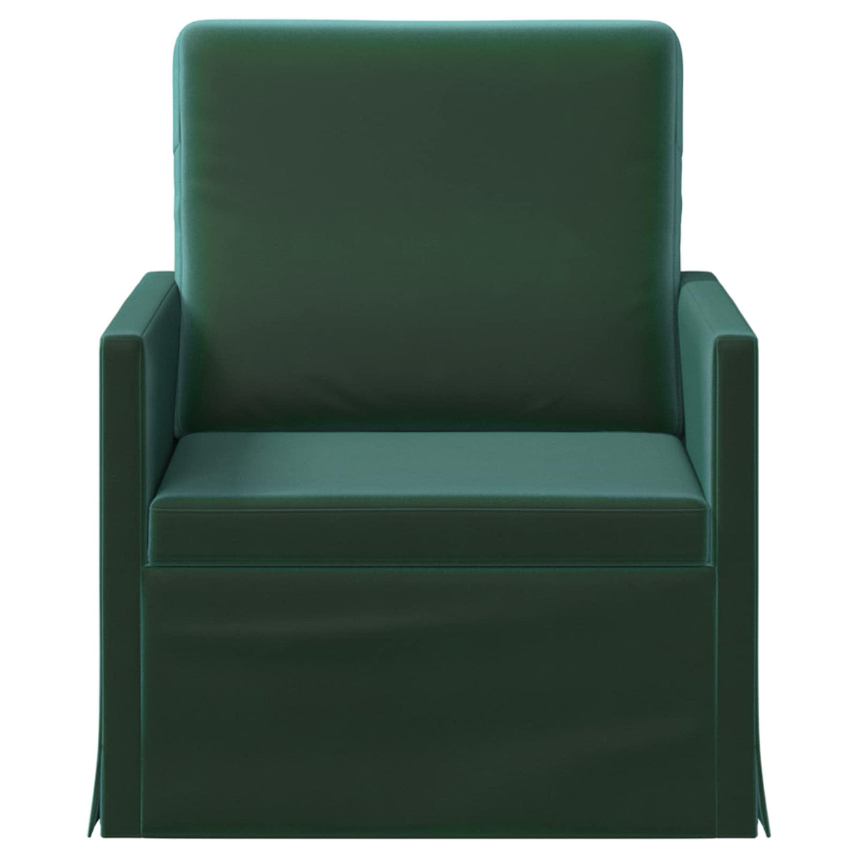 Vidaxl fauteuil donkergroen 70 x 81 x 82 cm fluweel