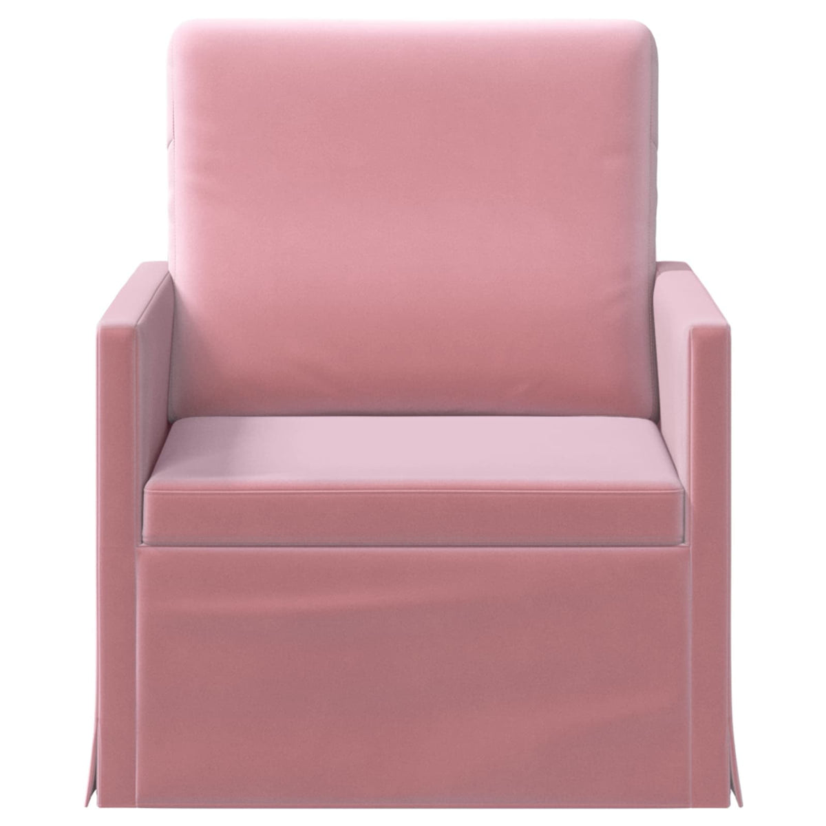 Vidaxl fauteuil roze 70 x 81 x 82 cm fluweel