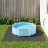 Vidaxl zwembad grondmat 40 st zwart 14,4 m² eva schuim