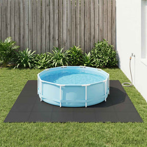 Vidaxl zwembad grondmat 24 st zwart 8,64 m² eva schuim