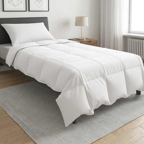 Vidaxl dekbedset 2 st wit bamboevezel