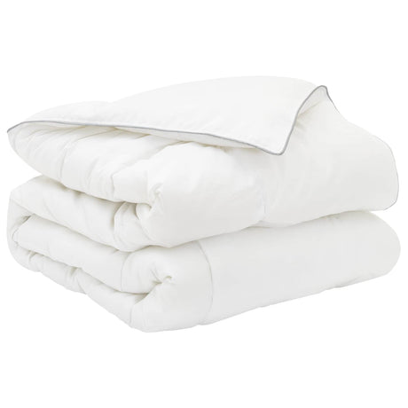 Vidaxl dekbedset 2 st wit bamboevezel