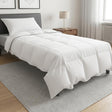 Vidaxl dekbedset 2 st 135 x 200 cm alle seizoenen bamboe wit