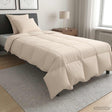 Vidaxl dekbedset 2 st 155 x 220 cm 250 gsm natuurlijke kapok beige