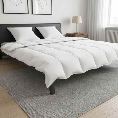 Vidaxl winter deken set 3 st wit bamboevezel