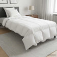 Vidaxl dekbedset 2 st 135 x 220 cm zomer 150 gsm bamboevezel wit