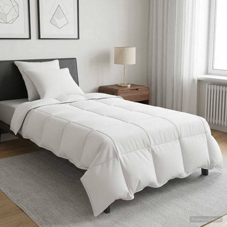 Vidaxl dekbed en hoofdkussen set 3 st 140 x 220 cm winter 430 g stuk