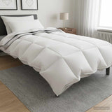 Vidaxl dekbedset 3 st 140 x 220 cm alle seizoenen bamboe wit