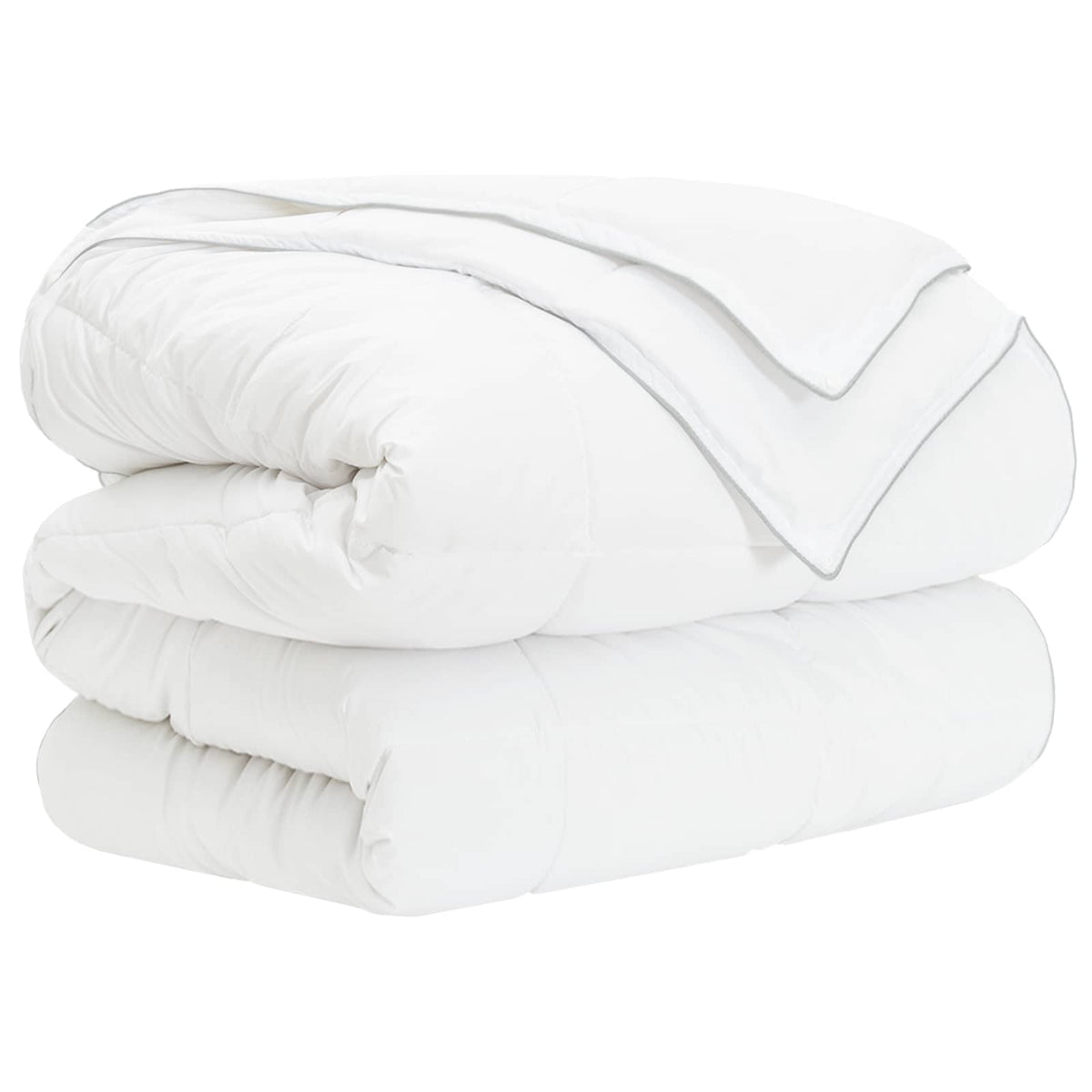 Vidaxl dekbedset 3 st 155 x 220 cm alle seizoenen bamboe wit