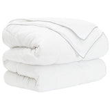 Vidaxl dekbedset 3 st 155 x 220 cm alle seizoenen bamboe wit