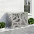 Vidaxl airconditioner hoes zilver 100 x 50 x 70 cm