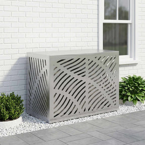 Vidaxl airconditioner hoes zilver 100 x 50 x 70 cm