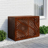 Vidaxl airconditioner hoes roestkleurig 100 x 50 x 70 cm