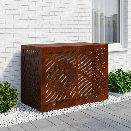 Vidaxl airconditioner hoes roestkleurig 100 x 50 x 70 cm