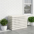Vidaxl airconditioner hoes wit 90 x 40 x 60 cm staal
