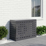 Vidaxl airconditioner hoes antraciet 90 x 40 x 60 cm staal
