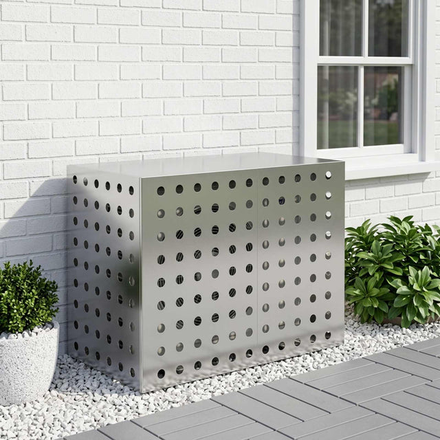 Vidaxl airconditioner hoes zilver 100 x 50 x 70 cm