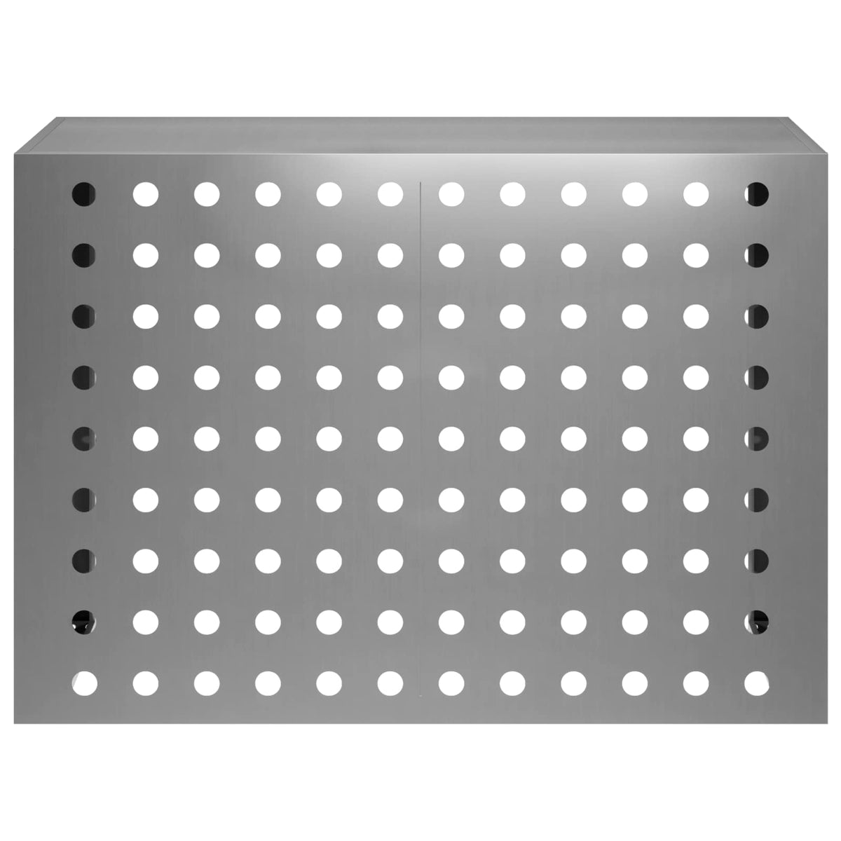 Vidaxl airconditioner hoes zilver 100 x 50 x 70 cm