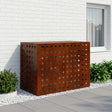 Vidaxl airconditioner hoes roestkleurig 100 x 50 x 70 cm