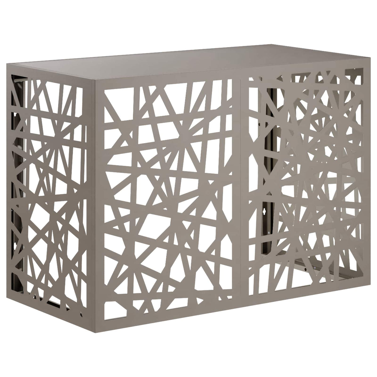 Vidaxl airconditioner hoes roestkleurig 100 x 50 x 70 cm