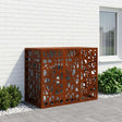 Vidaxl airconditioner hoes roestkleurig 110 x 50 x 80 cm