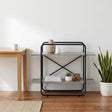 Vidaxl boekenrek 2-laags 100 x 35 x 70 cm pb grijs sonoma