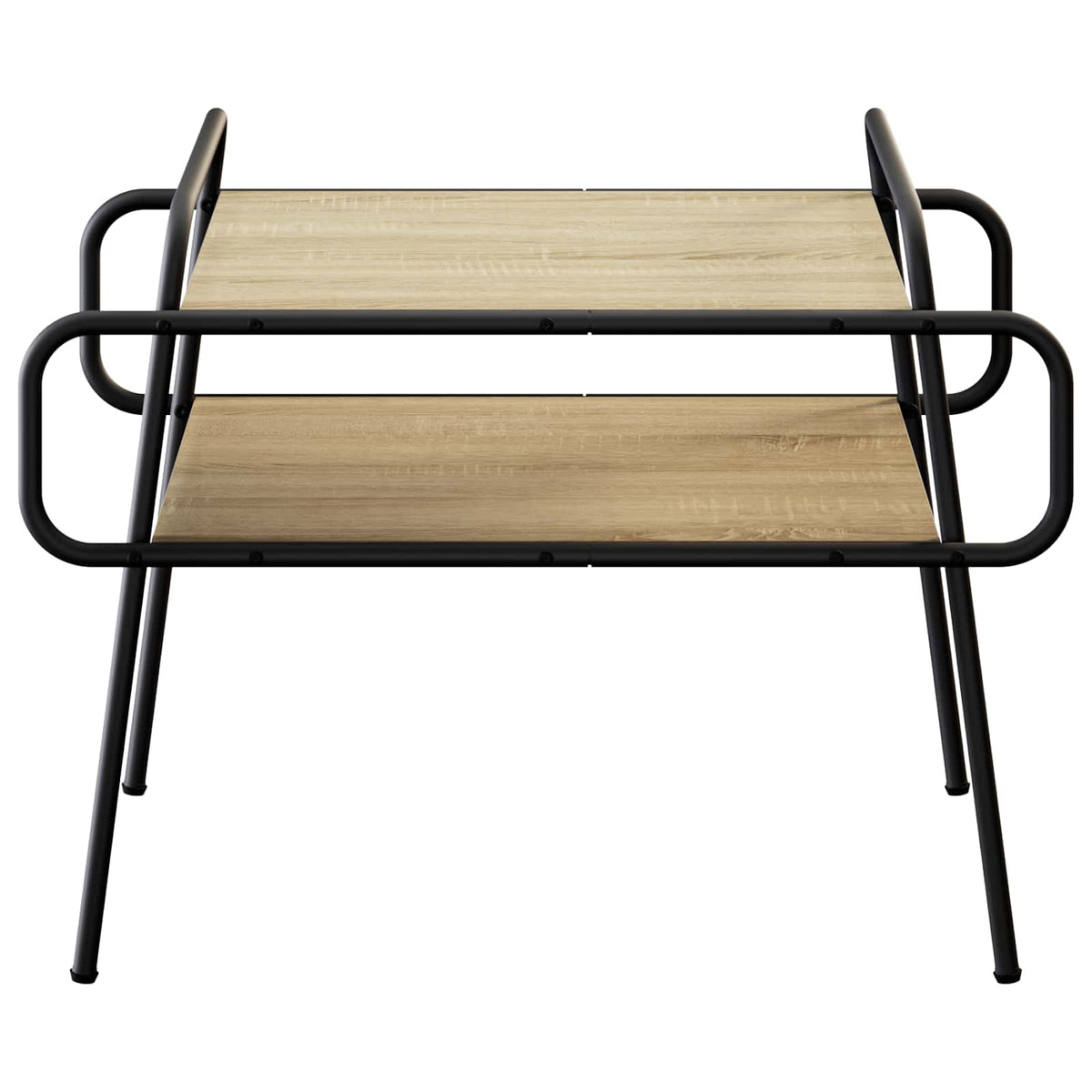 Vidaxl salontafel sonoma eiken 70 x 50 x 51 cm bewerkt hout