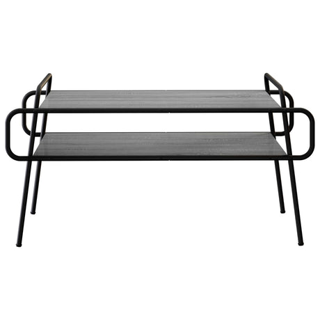 Vidaxl salontafel grijs sonoma 100 x 50 x 51 cm bewerkt hout