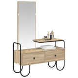 Vidaxl plafondtafel sonoma eiken 100 x 36,5 x 136 cm bewerkt hout