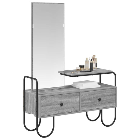 Vidaxl plafondtafel grijs sonoma 100 x 36,5 x 136 cm bewerkt hout