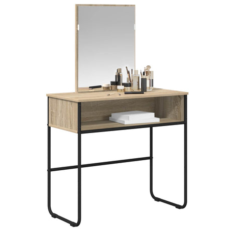 Vidaxl plafondtafel sonoma eiken 81 x 40 x 131 cm bewerkt hout