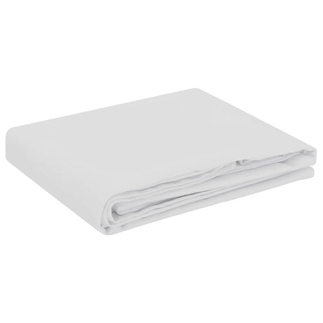 Vidaxl tafelkleed rechthoekig wit 140 x 260 cm polyester