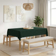 Vidaxl tafelkleed 5 st rechthoekig donkergroen 140 x 180 cm