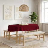 Vidaxl tafelkleed 5 st ovaal wijnrood 130 x 220 cm