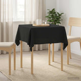Vidaxl tafelkleed 5 st vierkant donkergrijs 110 x 110 cm polyester