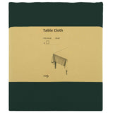 Vidaxl tafelkleed 5 st vierkant donkergroen 110 x 110 cm polyester