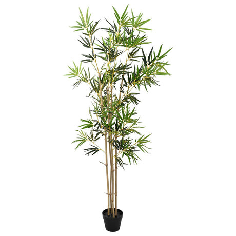 Vidaxl nepp bambo boom groen 75,5 x 18 x 175 cm stof en bamboe