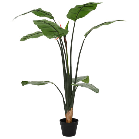 Vidaxl kunst strelitzia plant groen 70 x 18 x 155 cm stof en pe
