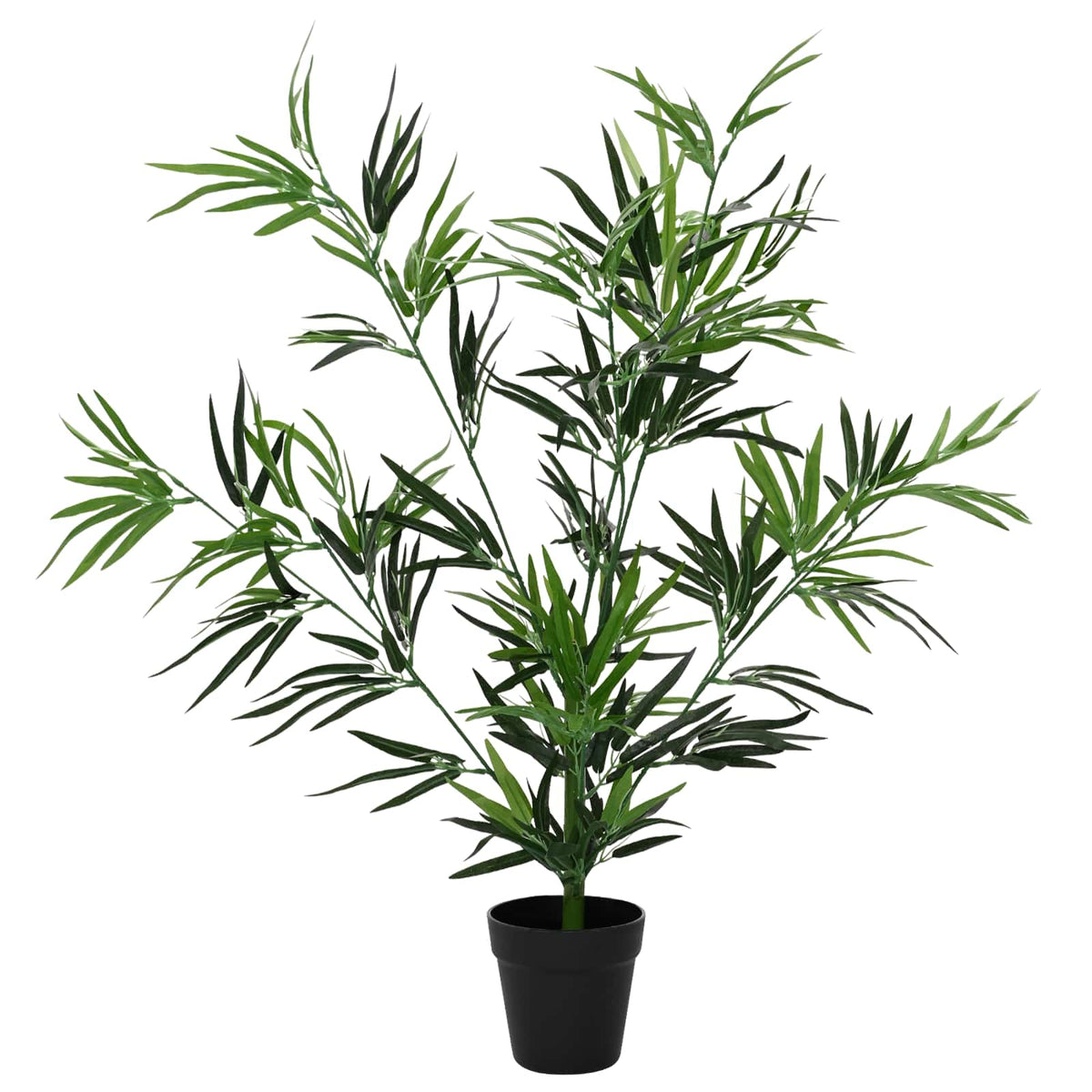 Vidaxl nepp bambo boom groen 90 x 14 x 80 cm stof en bamboe