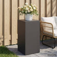 Vidaxl plantenstandaard zwart 30 x 30 x 60 cm staal