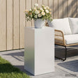 Vidaxl plantenstandaard wit 30 x 30 x 60 cm staal