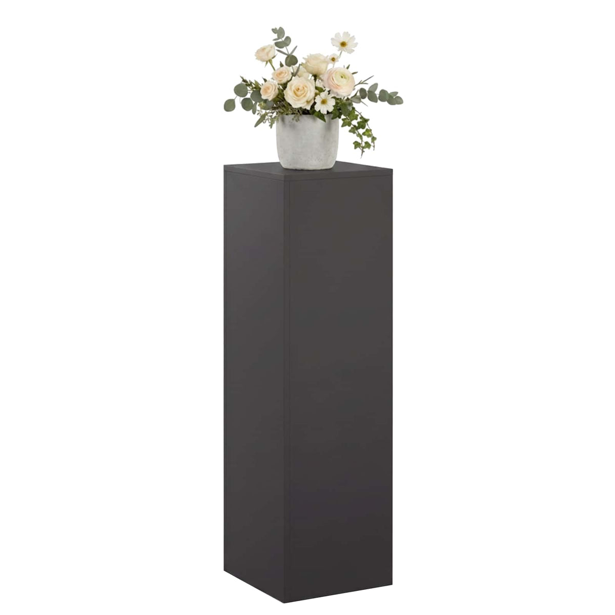 Vidaxl plantenstandaard zwart 30 x 30 x 100 cm staal