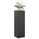 Vidaxl plantenstandaard zwart 30 x 30 x 100 cm staal