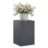 Vidaxl plantenstandaard antraciet 40 x 40 x 60 cm roestvrij staal