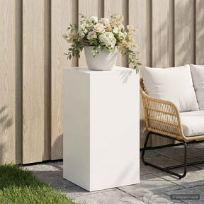 Vidaxl plantenstandaard wit 40 x 40 x 80 cm staal