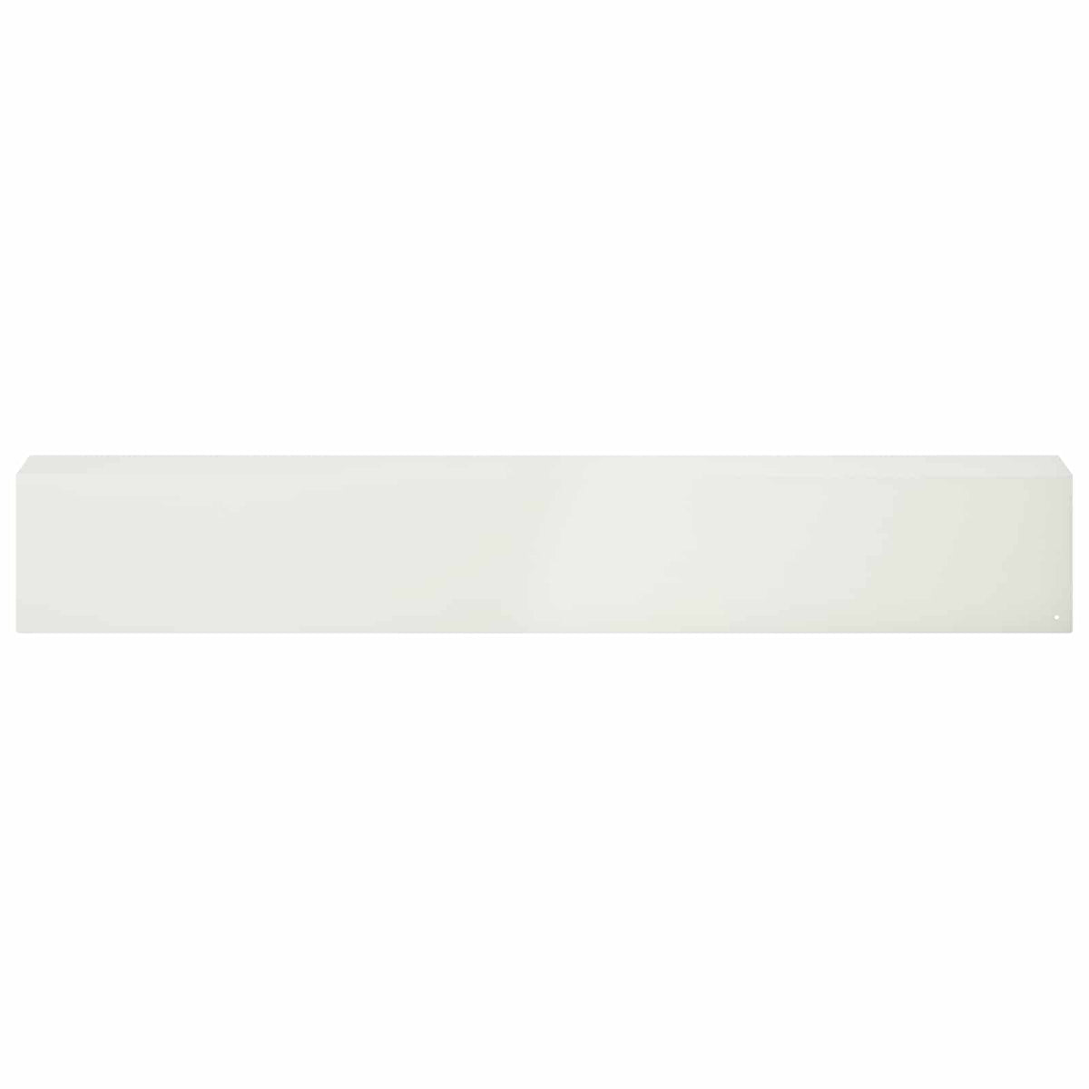 Vidaxl afdekprofiel voor tuinafboording 2 st 100 x 10 x 15 cm staal