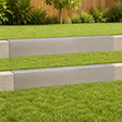 Vidaxl afdekprofiel voor tuinafboording 2 st 100 x 10 x 15 cm