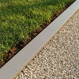 Vidaxl afdekprofiel voor tuinafboording 2 st 100 x 20 x 5 cm